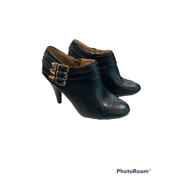 Buckle Ankle Boots by It’s Ok - Picture 1 of 8